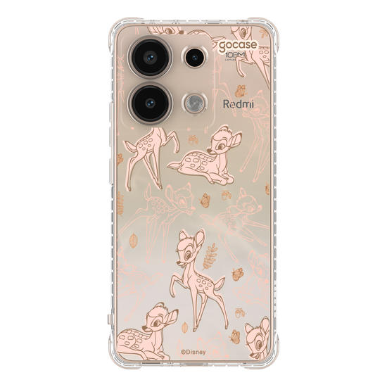 Capinha para celular  Bambi - Pattern Rosa