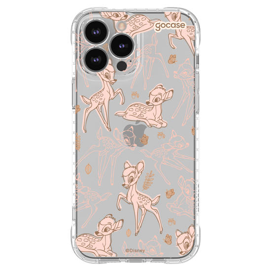 Capinha para celular  Bambi - Pattern Rosa
