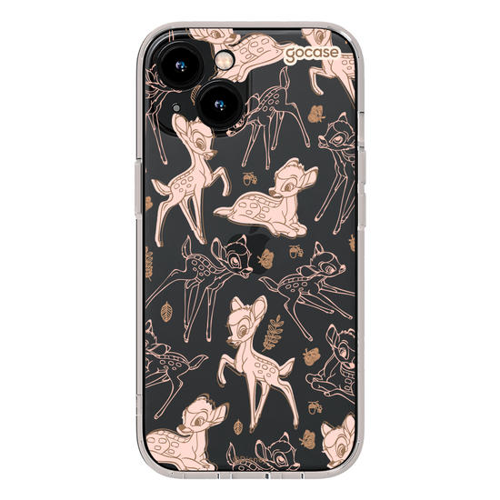 Capinha para celular  Bambi - Pattern Rosa