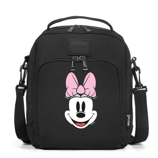 Bolsa Térmica Fun Preta - Mickey & Minnie - Big Face