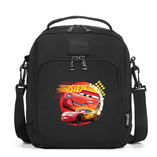Bolsa Térmica Fun Preta - Carros - Relâmpago McQueen