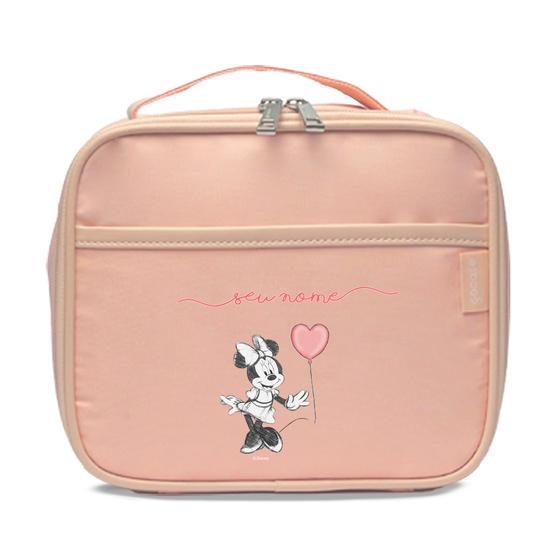 Bolsa Térmica Midi Pro - Mickey & Minnie - Coração