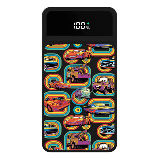 Carregador Portátil Turbo 10000mah Preto - Carros - Pattern