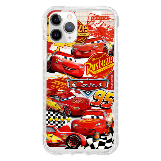 Capinha para celular  Carros - Relâmpago McQueen Colagem