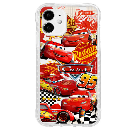Capinha para celular  Carros - Relâmpago McQueen Colagem
