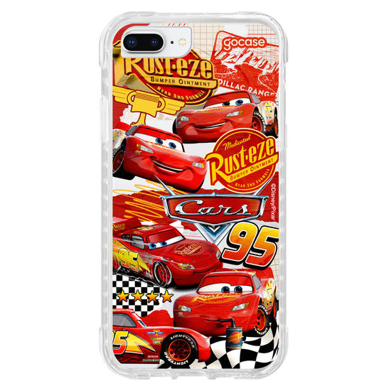 Capinha para celular  Carros - Relâmpago McQueen Colagem