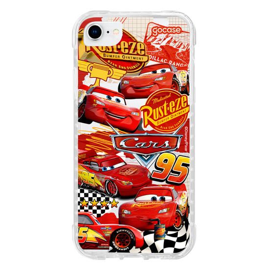 Capinha para celular  Carros - Relâmpago McQueen Colagem