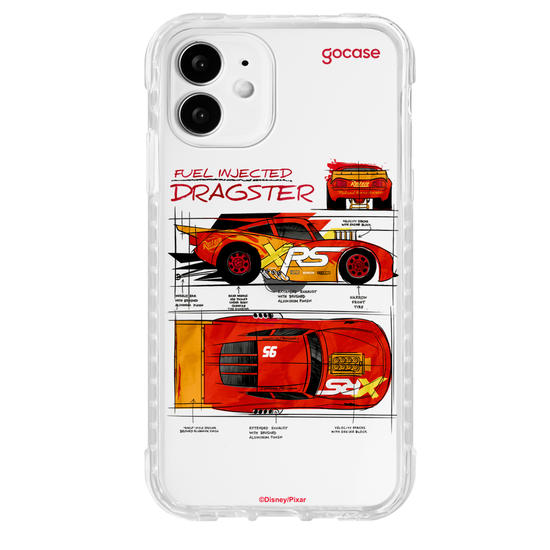 Capinha para celular  Carros - McQueen Sketch