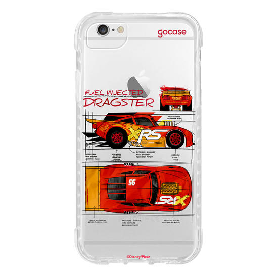 Capinha para celular  Carros - McQueen Sketch