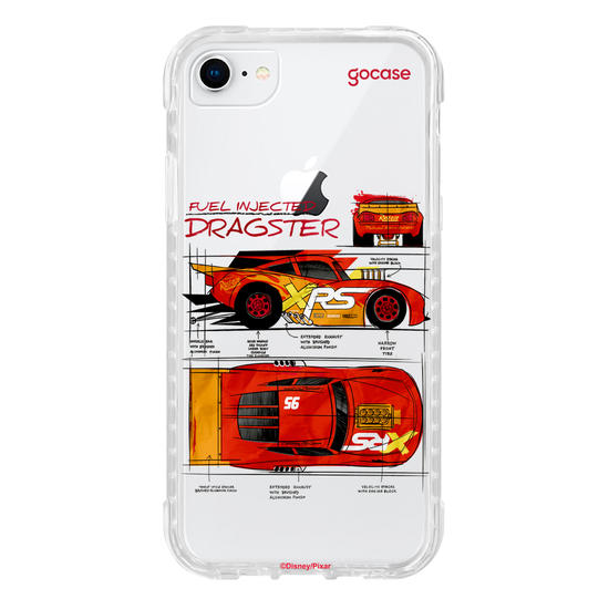 Capinha para celular  Carros - McQueen Sketch