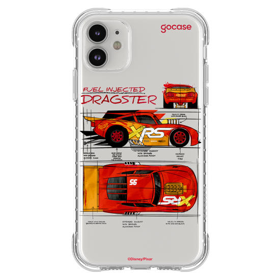 Capinha para celular  Carros - McQueen Sketch