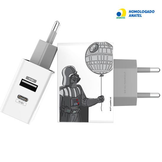 Carregador Turbo Power Gocase - Iphone / Android -  Star Wars: Star Balloon