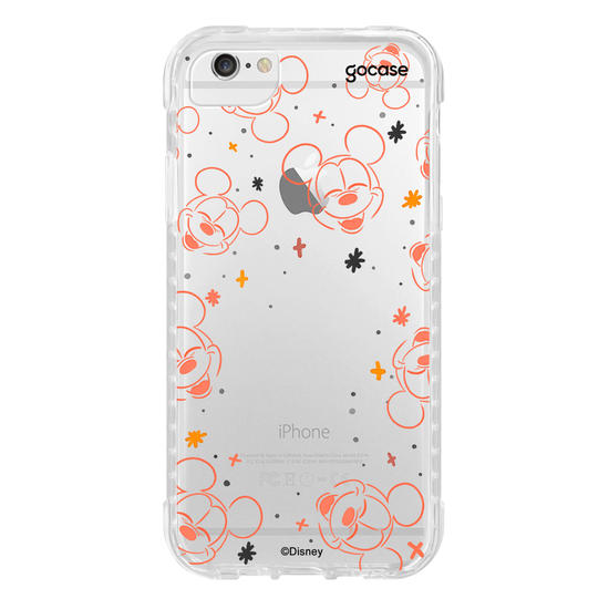 Capinha para celular Mickey & Amigos - Inicial Mickey