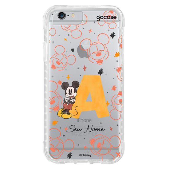 Capinha para celular Mickey & Amigos - Inicial Mickey