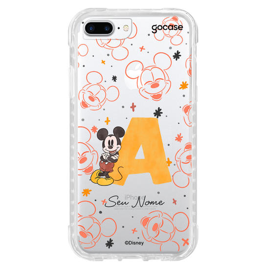 Capinha para celular Mickey & Amigos - Inicial Mickey