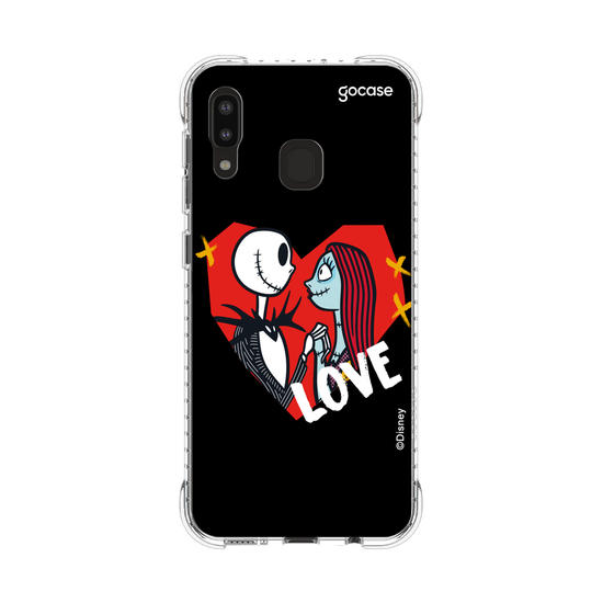 Capinha para celular Disney - Jack e Sally - Apaixonados