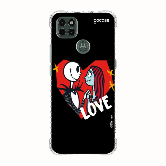 Capinha para celular Disney - Jack e Sally - Apaixonados