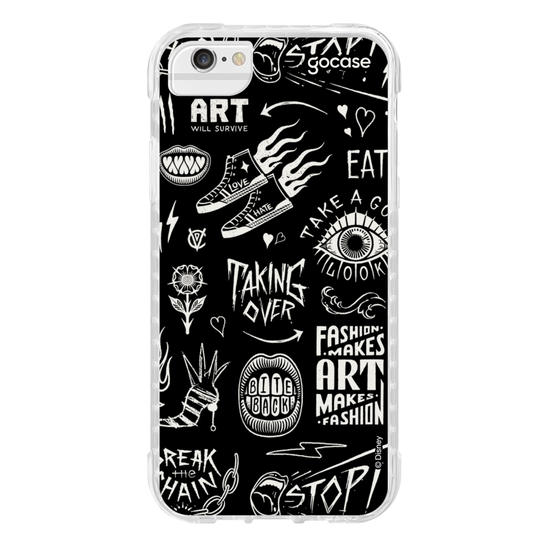 Capinha para celular Disney - Cruella - Rabiscos