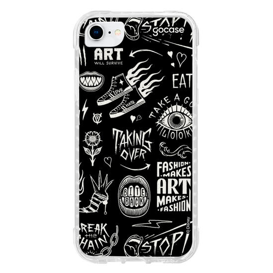 Capinha para celular Disney - Cruella - Rabiscos