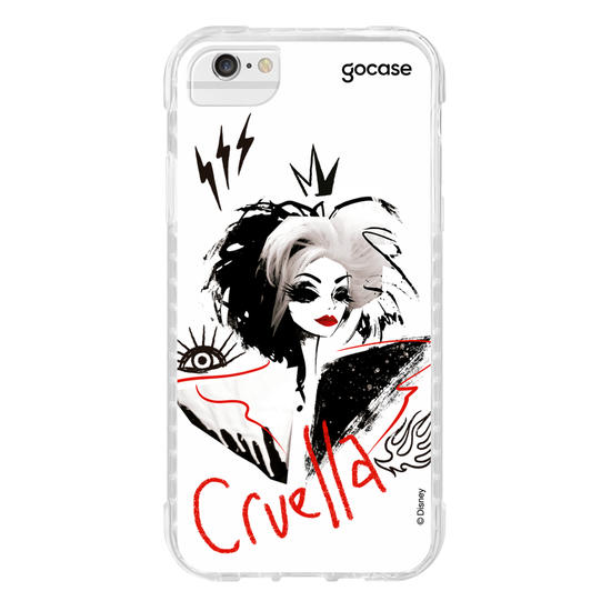 Capinha para celular Disney - Cruella - Fashion