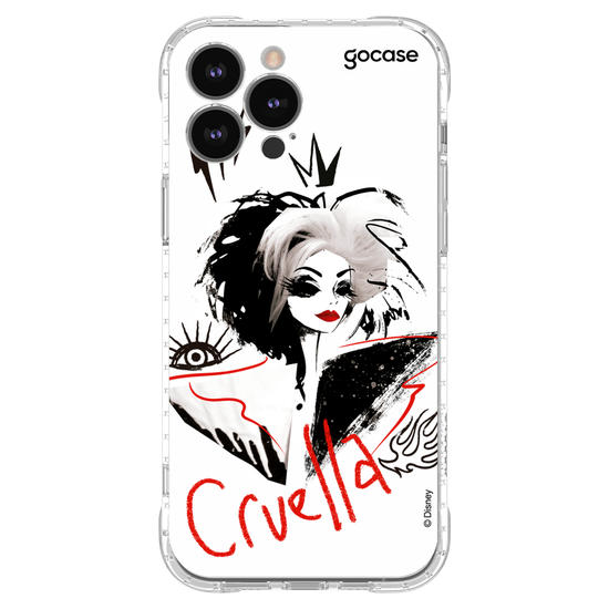 Capinha para celular Disney - Cruella - Fashion