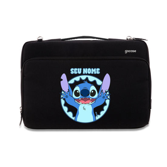 Capa para Notebook Smart - Lilo & Stitch - Happy Stitch