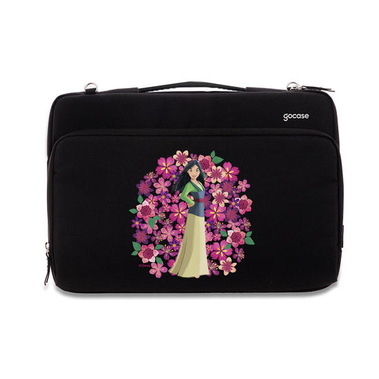 Capa para Notebook Smart - Princesas - Floral Princesas