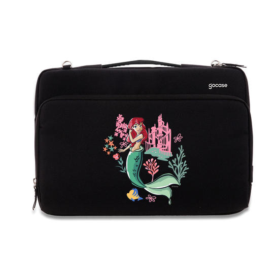 Capa para Notebook Smart - Princesas - Ariel Castelo Encantado