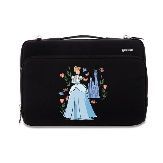 Capa para Notebook Smart - Princesas - Cinderela Castelo Encantado