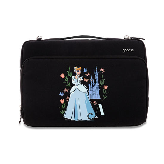 Capa para Notebook Smart - Princesas - Cinderela Castelo Encantado