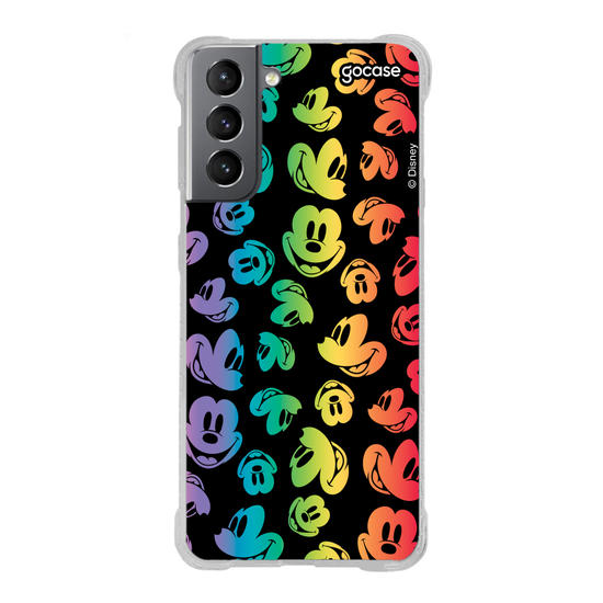 Capinha para celular Mickey & Amigos - Rainbow