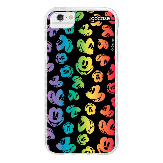 Capinha para celular Mickey & Amigos - Rainbow