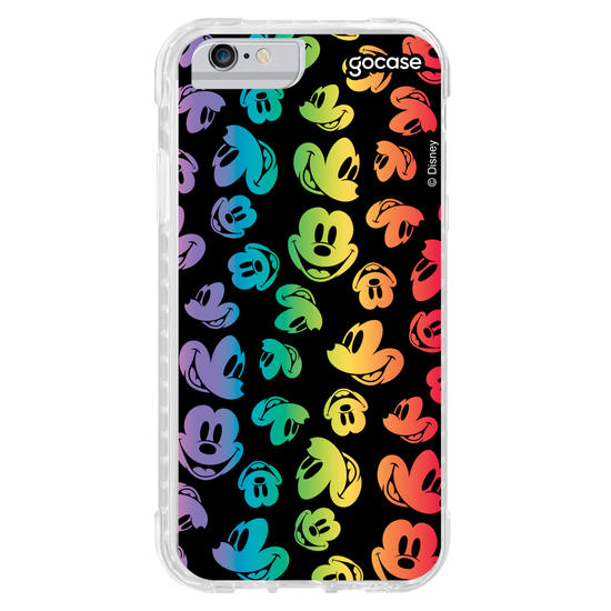 Capinha para celular Mickey & Amigos - Rainbow
