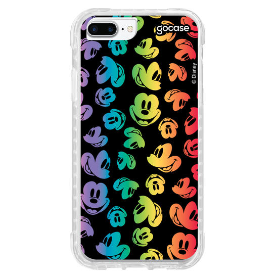 Capinha para celular Mickey & Amigos - Rainbow