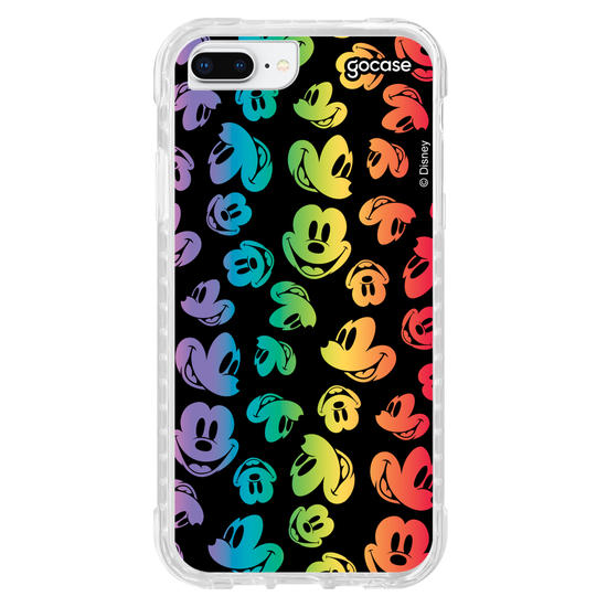Capinha para celular Mickey & Amigos - Rainbow