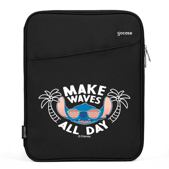 Capa Para Notebook Slim - Stitch Make Waves