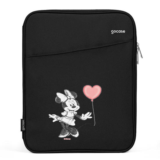 Capa Para Notebook Slim - Mickey & Minnie - Coração