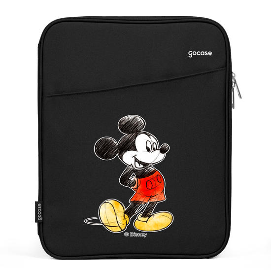 Capa Para Notebook Slim - Mickey e Minnie Rabiscados