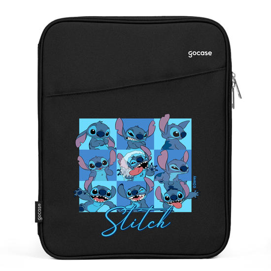 Capa Para Notebook Slim - Lilo & Stitch - Stitch Faces