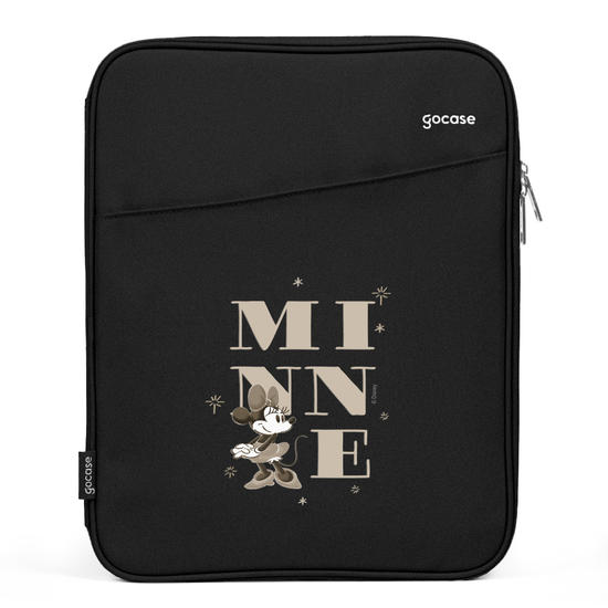 Capa Para Notebook Slim - Minnie Lettering
