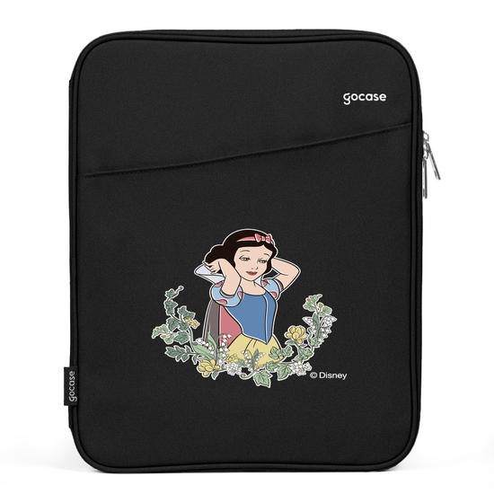 Capa Para Notebook Slim - Branca de Neve Flores