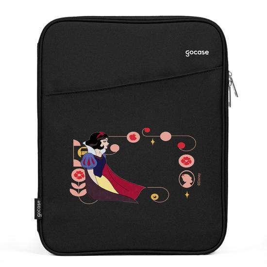Capa Para Notebook Slim - Branca de Neve Inicial Fancy