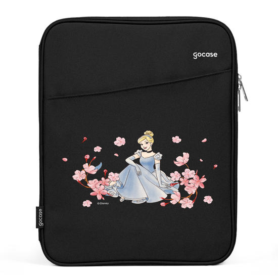 Capa Para Notebook Slim - Cinderela Classical Rose