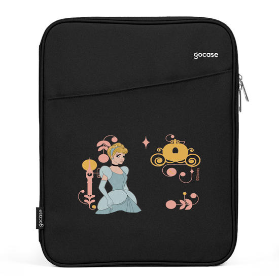 Capa Para Notebook Slim - Cinderella Inicial Fancy
