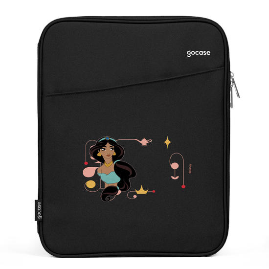 Capa Para Notebook Slim - Jasmine Inicial Fancy