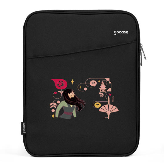 Capa Para Notebook Slim - Mulan Inicial Fancy