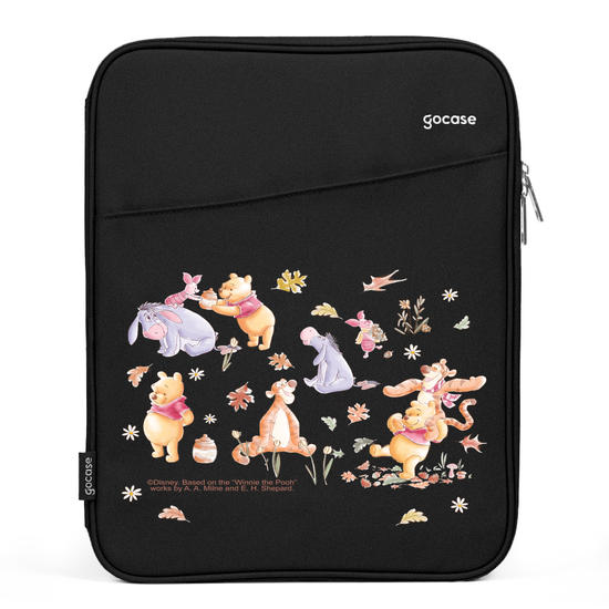 Capa Para Notebook Slim - Outono da Turma do Pooh