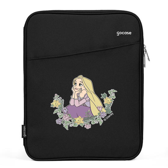 Capa Para Notebook Slim - Rapunzel Flores