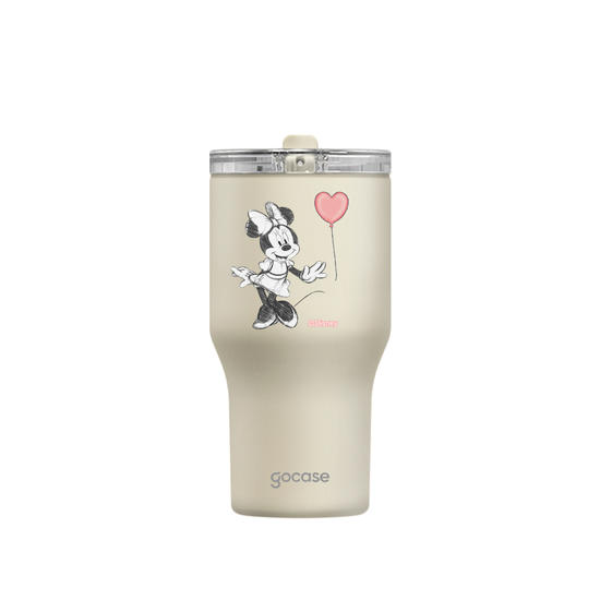 Copo Térmico Daily + Ebook -  Mickey & Amigos  - Mickey & Minnie Coração