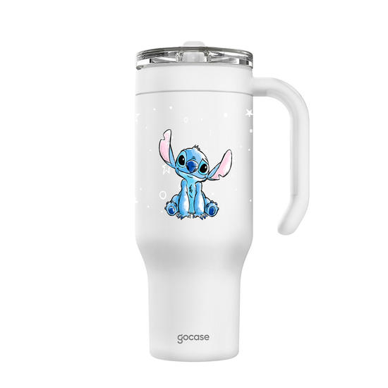 Copo Térmico Life + Ebook -  Lilo & Stitch - Universe